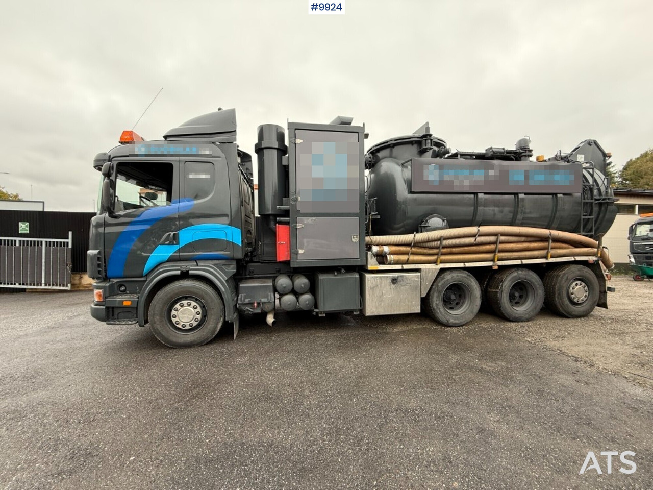 Dry vacuum loader Scania R114 8x4 - Limpieza de alcantarillado: foto 4 Dry vacuum loader Scania R114 8x4 - Limpieza de alcantarillado: foto 4