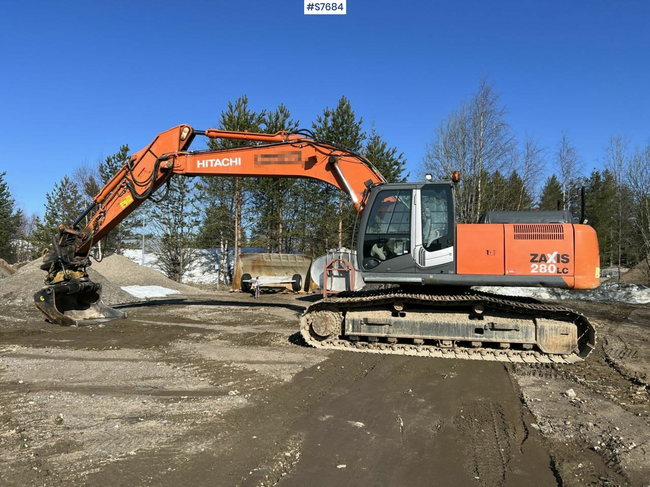 Hitachi ZX 280 LC-3 Excavator with gravel system - Excavadora: foto 1 Hitachi ZX 280 LC-3 Excavator with gravel system - Excavadora: foto 1