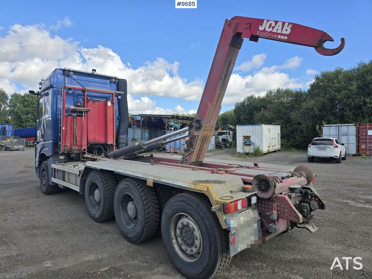 Hooklift Truck Mercedes Arocs 24 T 8x4 - Camión multibasculante: foto 3 Hooklift Truck Mercedes Arocs 24 T 8x4 - Camión multibasculante: foto 3