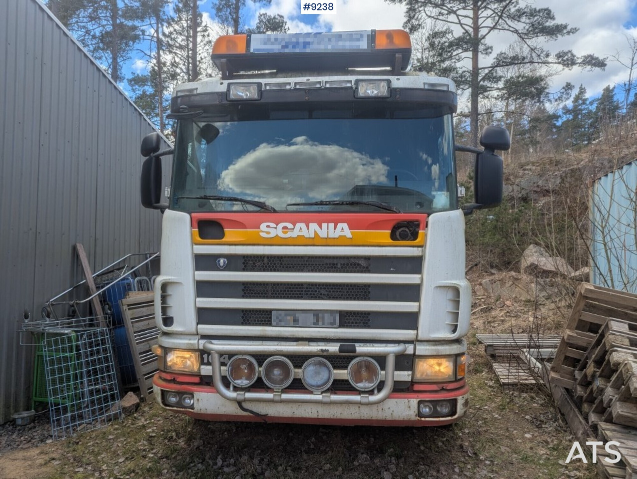 Camión multibasculante Hooklift Truck Scania R164 - Rep Object: foto 7 Camión multibasculante Hooklift Truck Scania R164 - Rep Object: foto 7