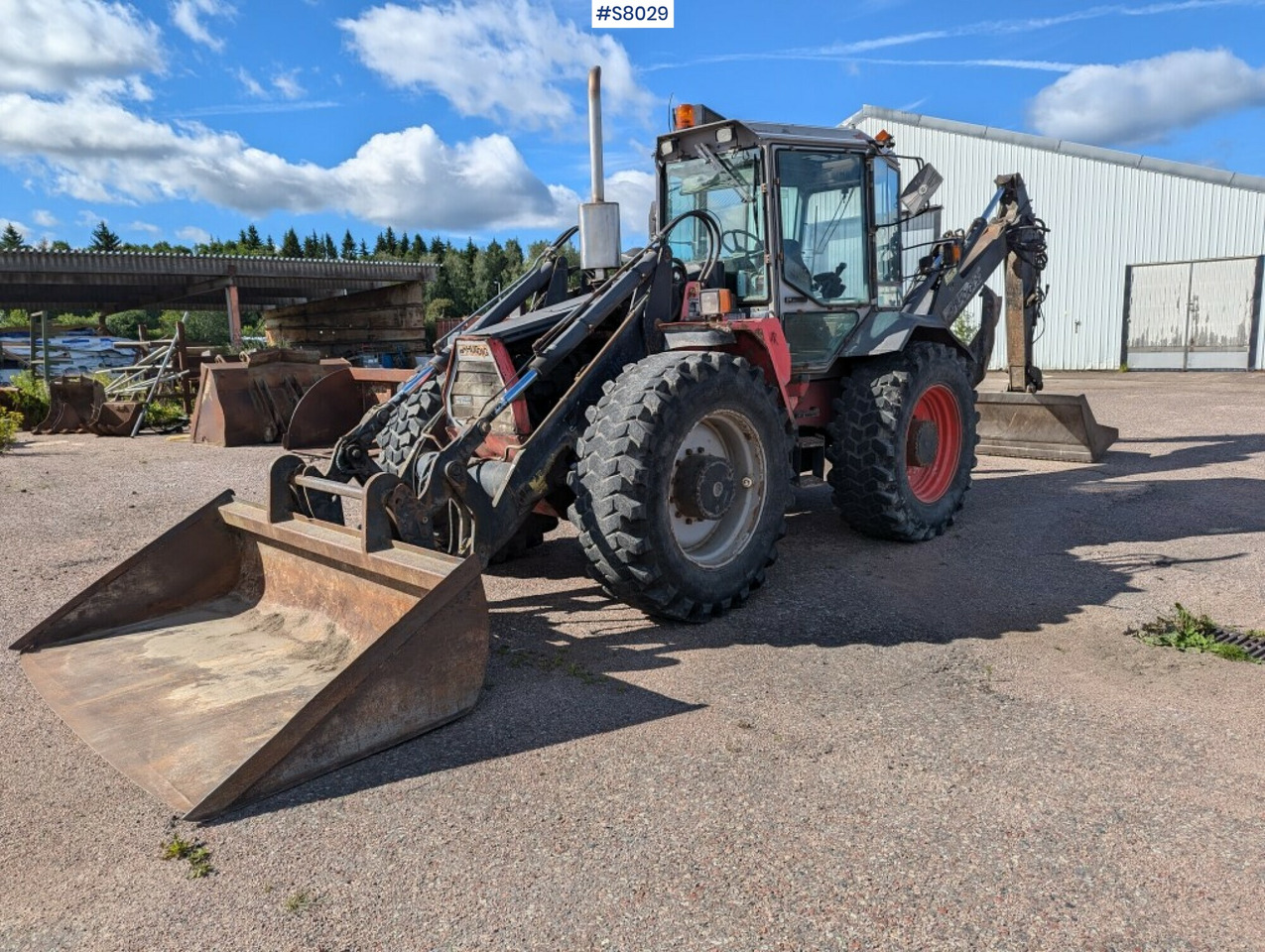 Huddig 1160 Backhoe loader - SEE VIDEO - Retroexcavadora: foto 1 Huddig 1160 Backhoe loader - SEE VIDEO - Retroexcavadora: foto 1