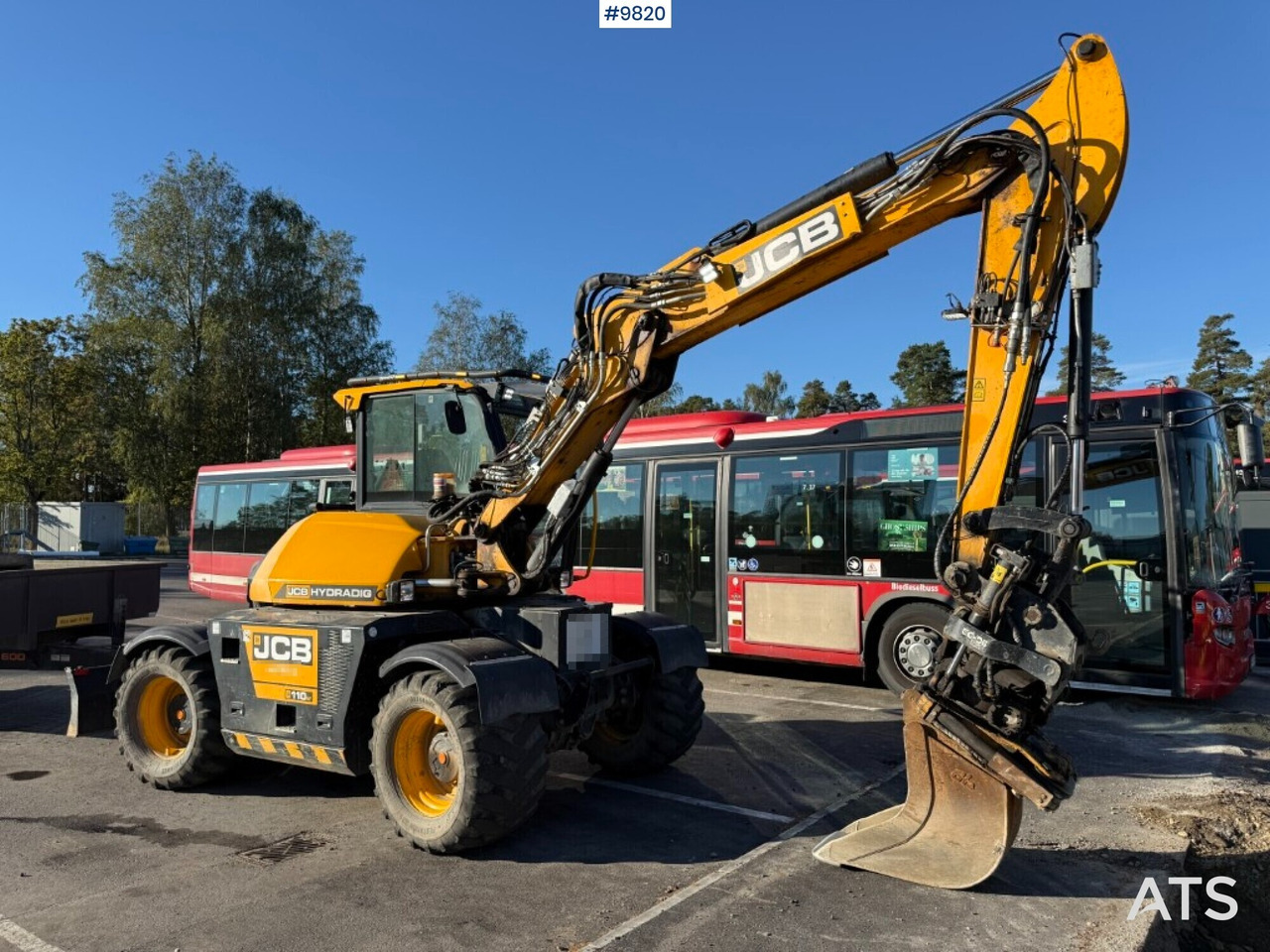 JCB Hydradig 110w wheel excavator with tiltrotator and attachments - Excavadora de ruedas: foto 1 JCB Hydradig 110w wheel excavator with tiltrotator and attachments - Excavadora de ruedas: foto 1