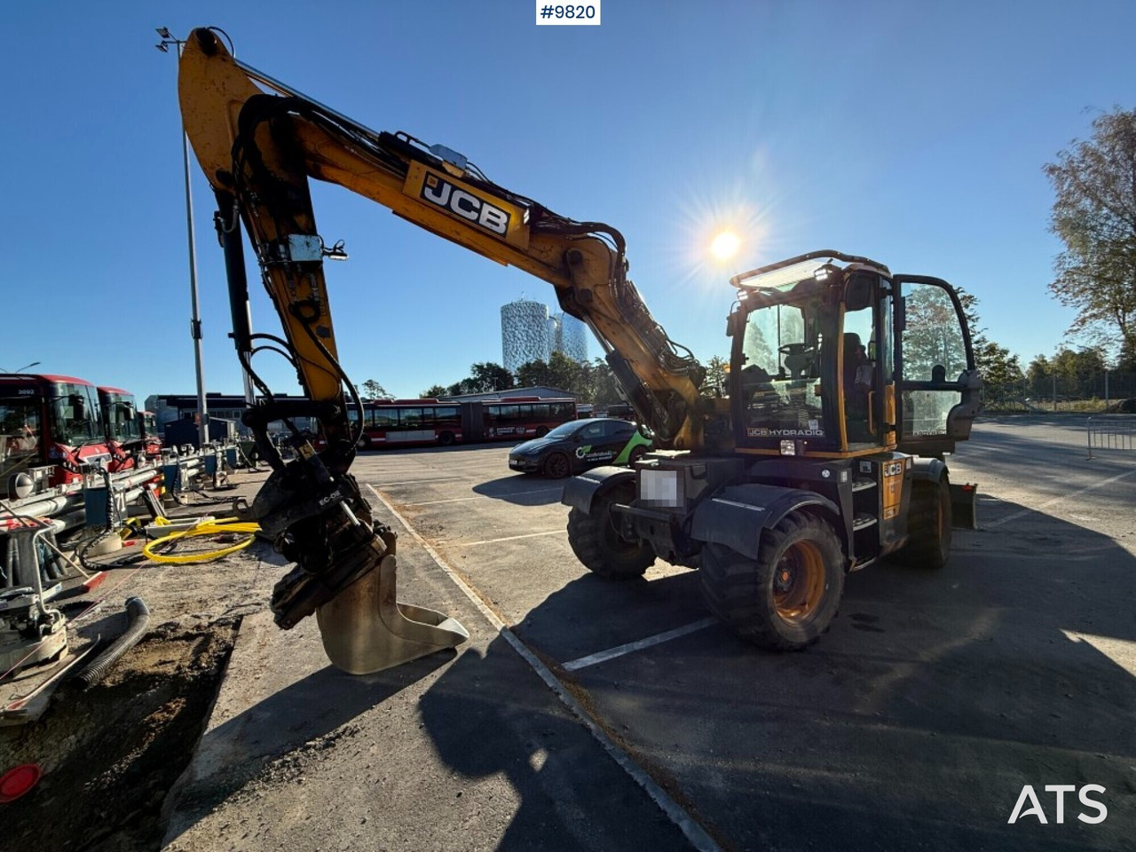 JCB Hydradig 110w wheel excavator with tiltrotator and attachments - Excavadora de ruedas: foto 2 JCB Hydradig 110w wheel excavator with tiltrotator and attachments - Excavadora de ruedas: foto 2