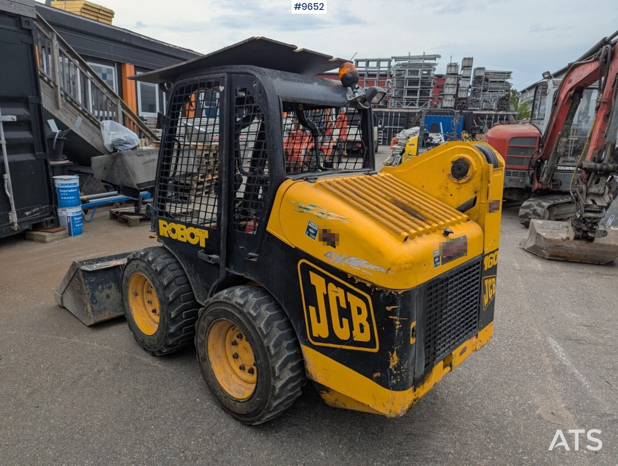 JCB Robot 160 tool carrier with grading bucket - Cargadora articulada: foto 3 JCB Robot 160 tool carrier with grading bucket - Cargadora articulada: foto 3