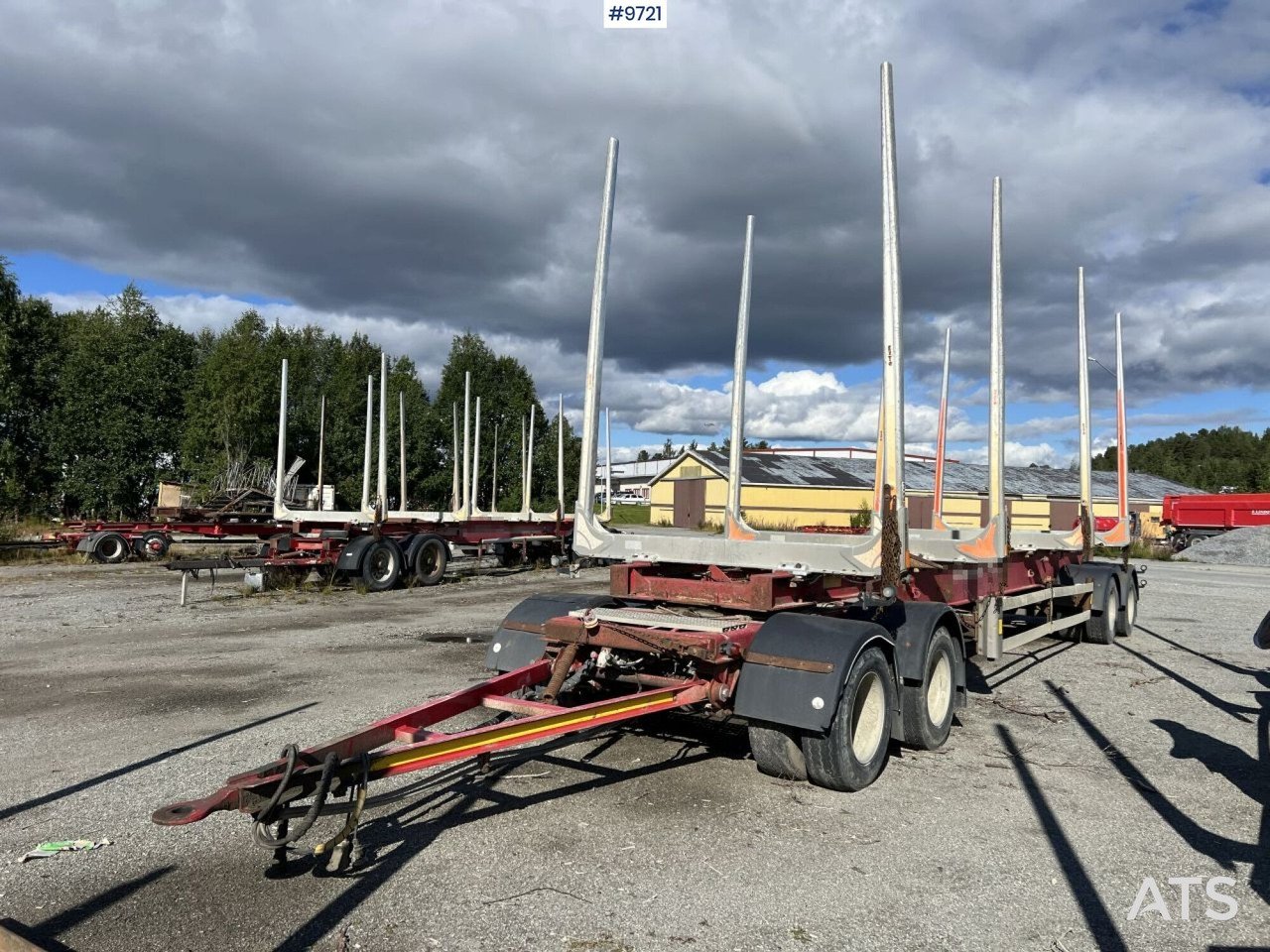 Kilafors SBB4A-36-105 Timber wagon - Remolque maderero: foto 1 Kilafors SBB4A-36-105 Timber wagon - Remolque maderero: foto 1