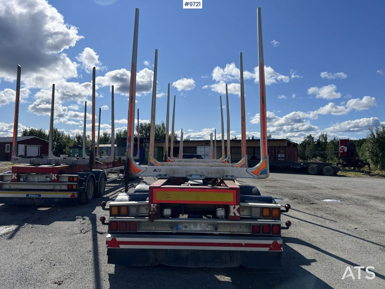 Kilafors SBB4A-36-105 Timber wagon - Remolque maderero: foto 4 Kilafors SBB4A-36-105 Timber wagon - Remolque maderero: foto 4