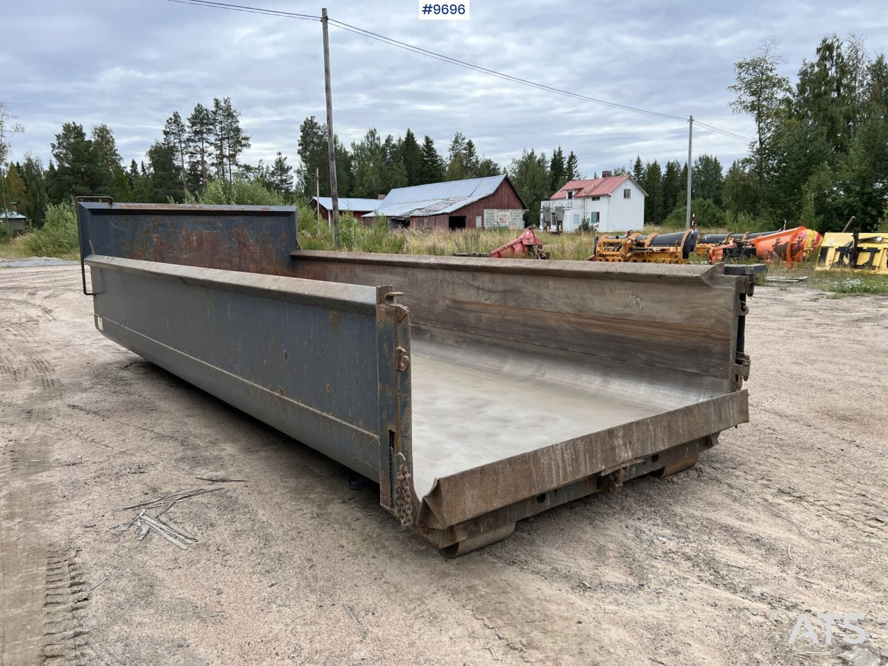 MERCEDES-BENZ AROCS Lastväxlare med 3 axlig tippvagn - Camión multibasculante, Remolque volquete: foto 5 MERCEDES-BENZ AROCS Lastväxlare med 3 axlig tippvagn - Camión multibasculante, Remolque volquete: foto 5