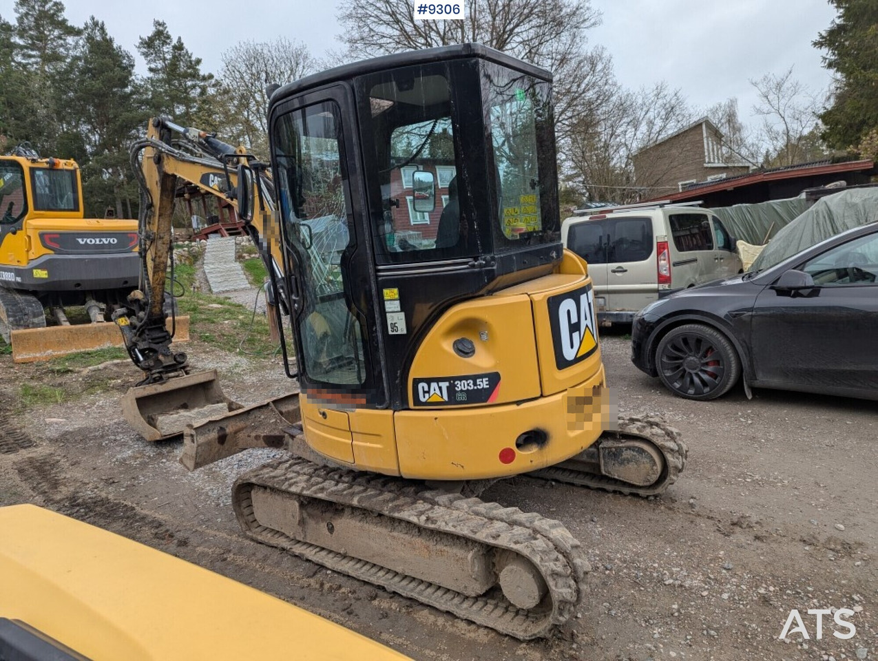 Mini excavator Cat 303.5E CR with tiltrotator and attachments (See Video) - Miniexcavadora: foto 5 Mini excavator Cat 303.5E CR with tiltrotator and attachments (See Video) - Miniexcavadora: foto 5