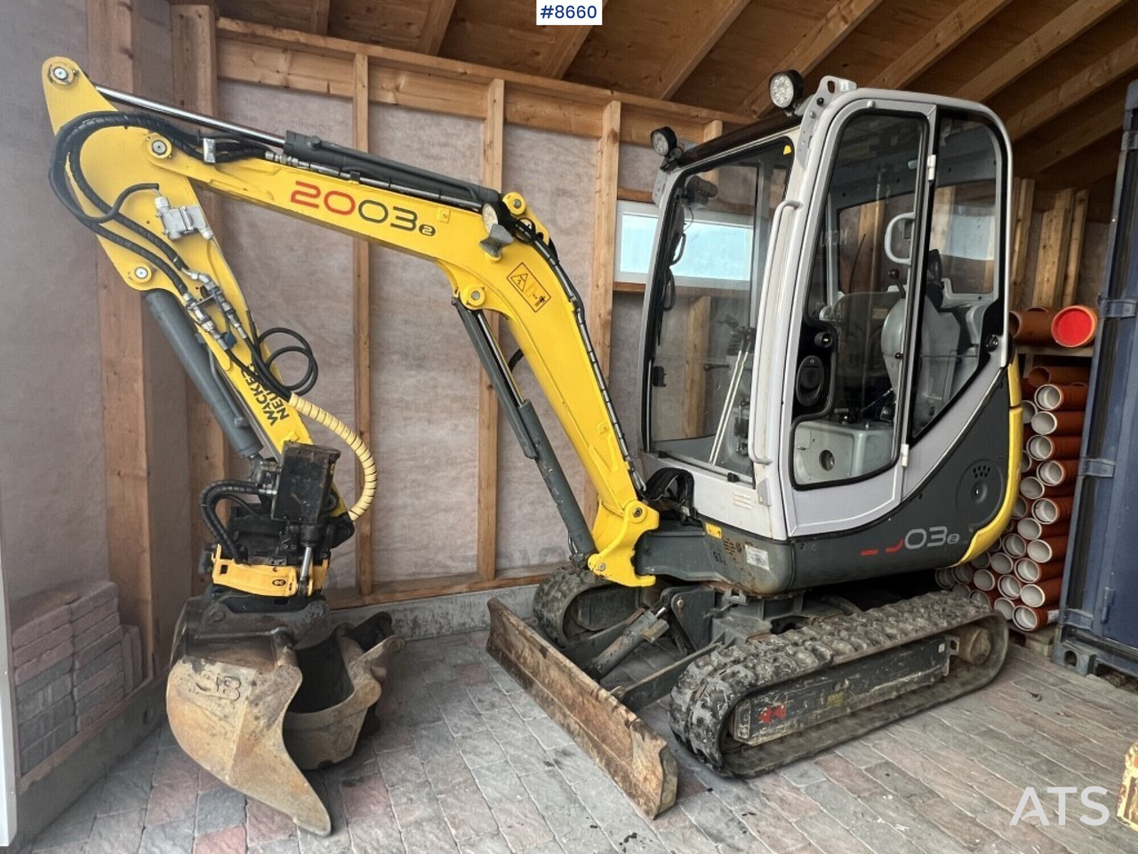 Mini excavator - Wacker Neuson 2003RD - Excavadora: foto 1 Mini excavator - Wacker Neuson 2003RD - Excavadora: foto 1