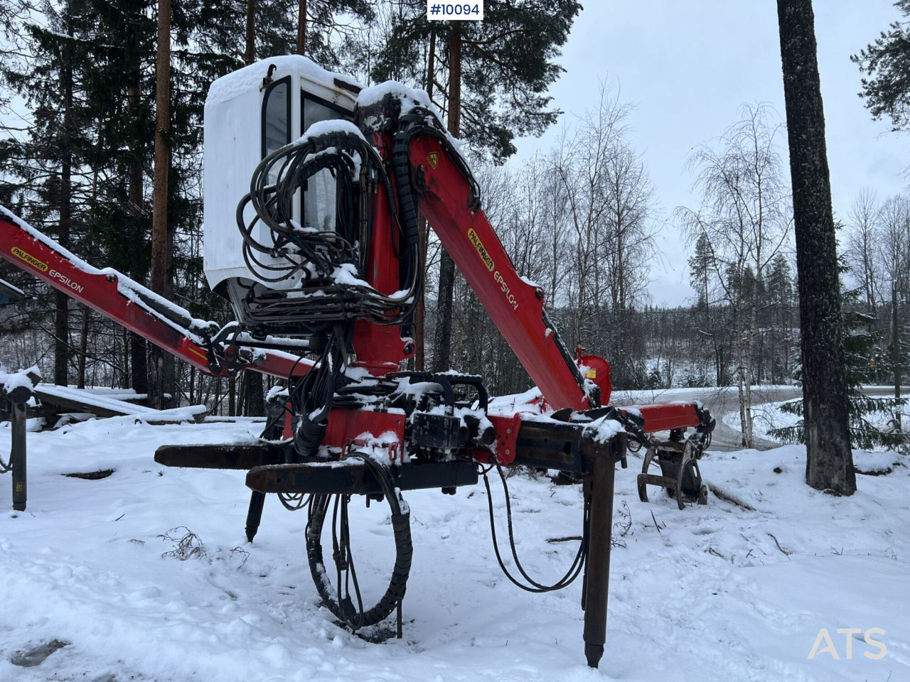 Palfinger Epsilon M110 Timber crane with double jib - Grúa para camión: foto 2 Palfinger Epsilon M110 Timber crane with double jib - Grúa para camión: foto 2