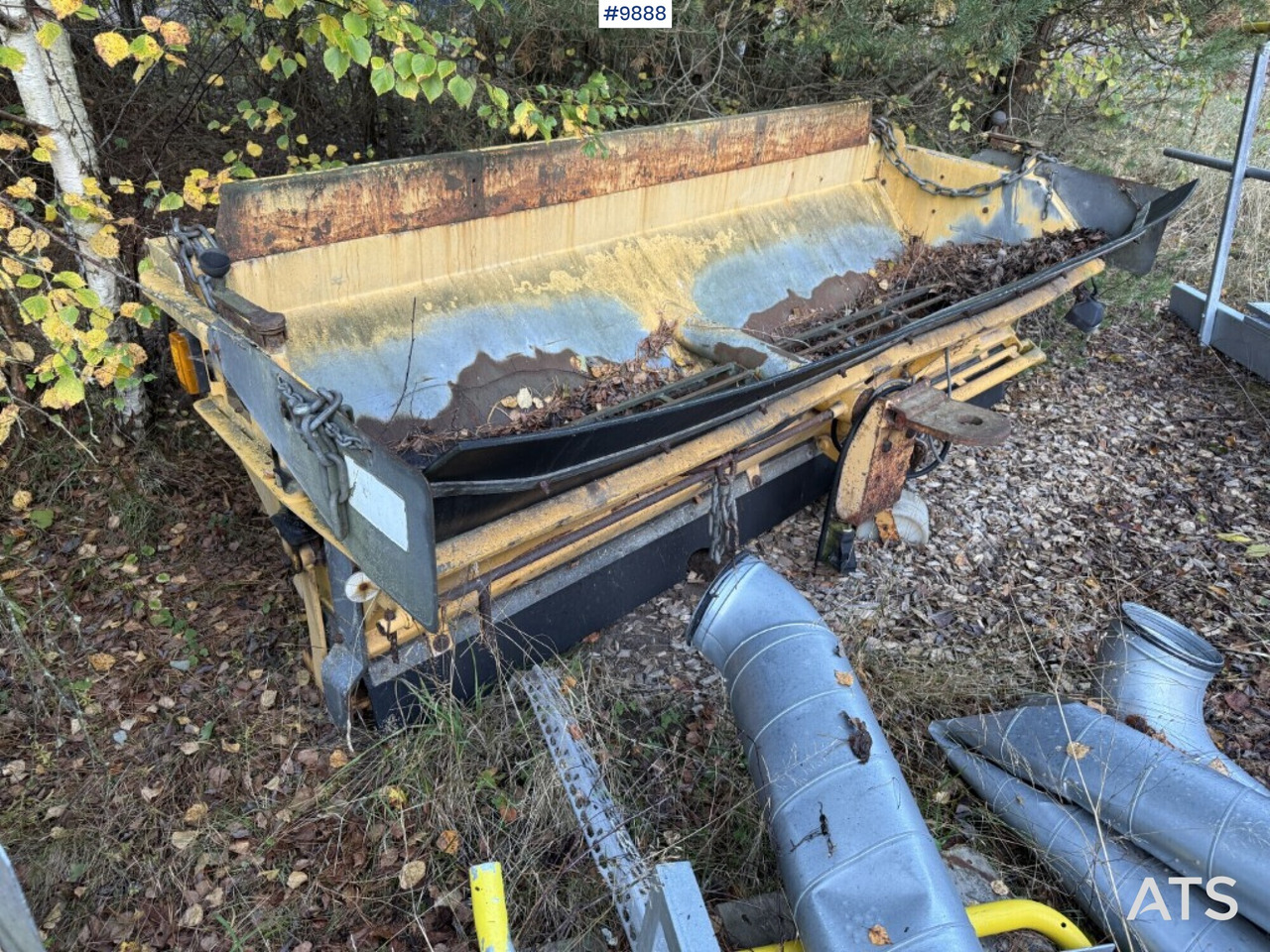 Sandspreader, Friggeråkers Verkstäder - Esparcidor de sal: foto 1 Sandspreader, Friggeråkers Verkstäder - Esparcidor de sal: foto 1