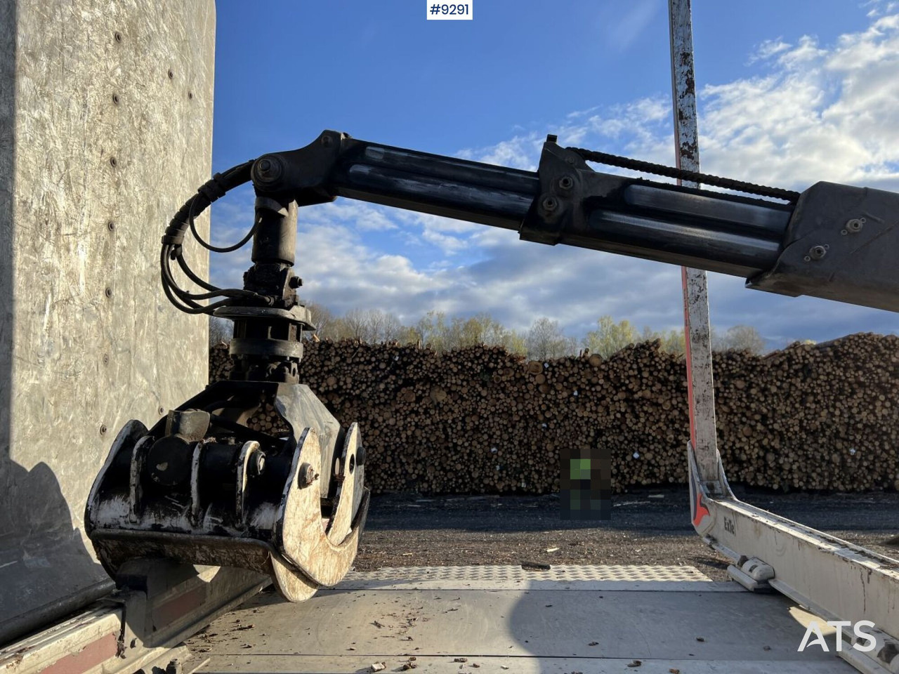 Scania R650 logging truck with crane and trailer - Camión forestal: foto 5 Scania R650 logging truck with crane and trailer - Camión forestal: foto 5