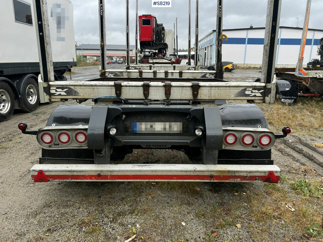 Scania R730 Timber truck with wagon and crane - Camión forestal: foto 5 Scania R730 Timber truck with wagon and crane - Camión forestal: foto 5