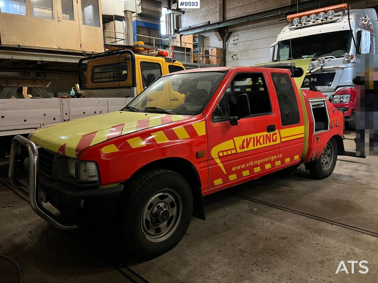 Tow truck OPEL CAMPO-S Rep Object - Grua de remolque autos: foto 1 Tow truck OPEL CAMPO-S Rep Object - Grua de remolque autos: foto 1