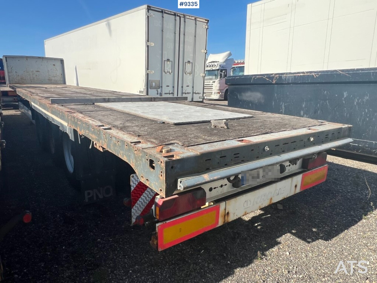 Trailer - KRONE - Semirremolque plataforma/ Caja abierta: foto 1 Trailer - KRONE - Semirremolque plataforma/ Caja abierta: foto 1