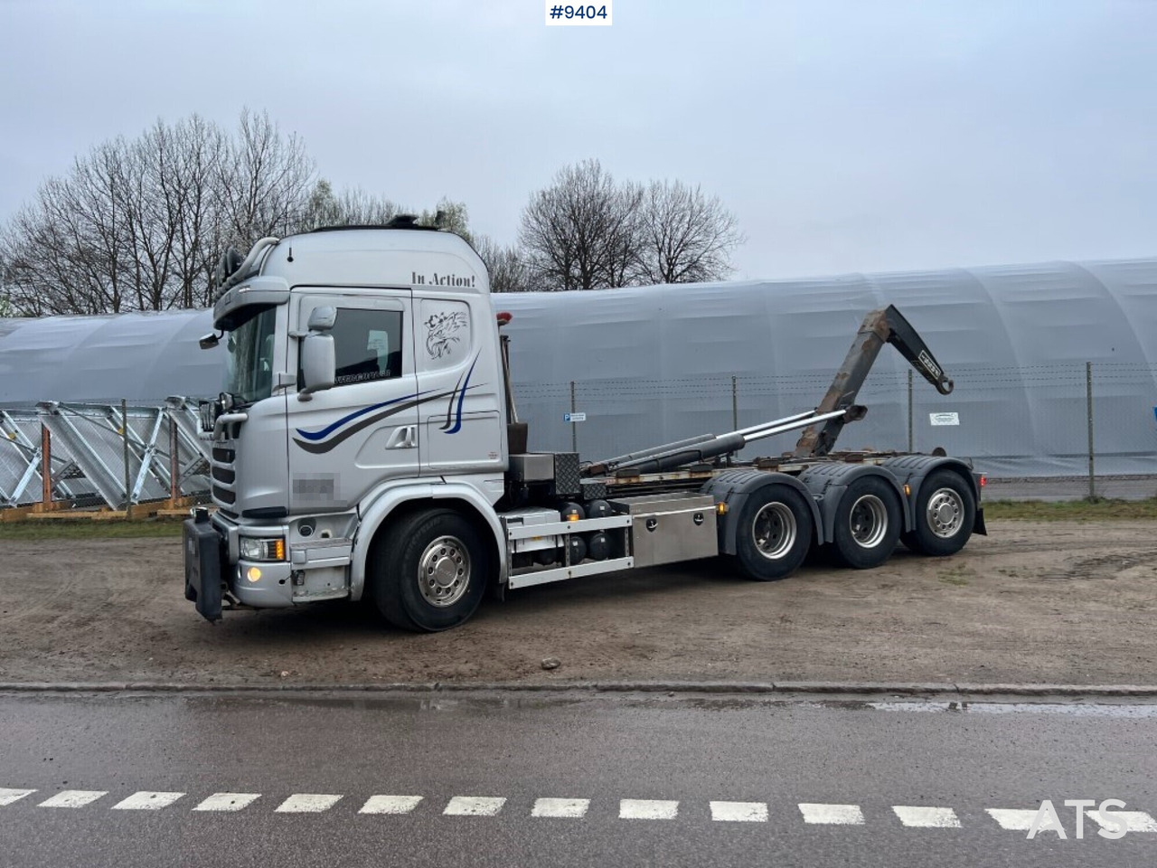 Tridem hooklift SCANIA G490 8X4*4 (VIDEO) - Camión multibasculante: foto 1 Tridem hooklift SCANIA G490 8X4*4 (VIDEO) - Camión multibasculante: foto 1