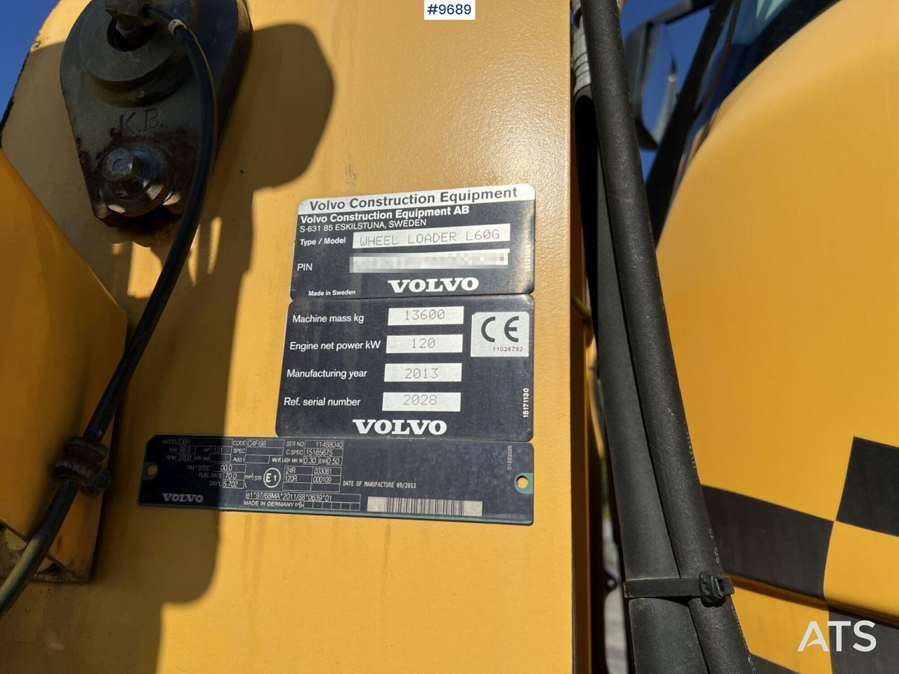 Cargadora de ruedas VOLVO L60G Wheel loader with multi-bucket: foto 14 Cargadora de ruedas VOLVO L60G Wheel loader with multi-bucket: foto 14