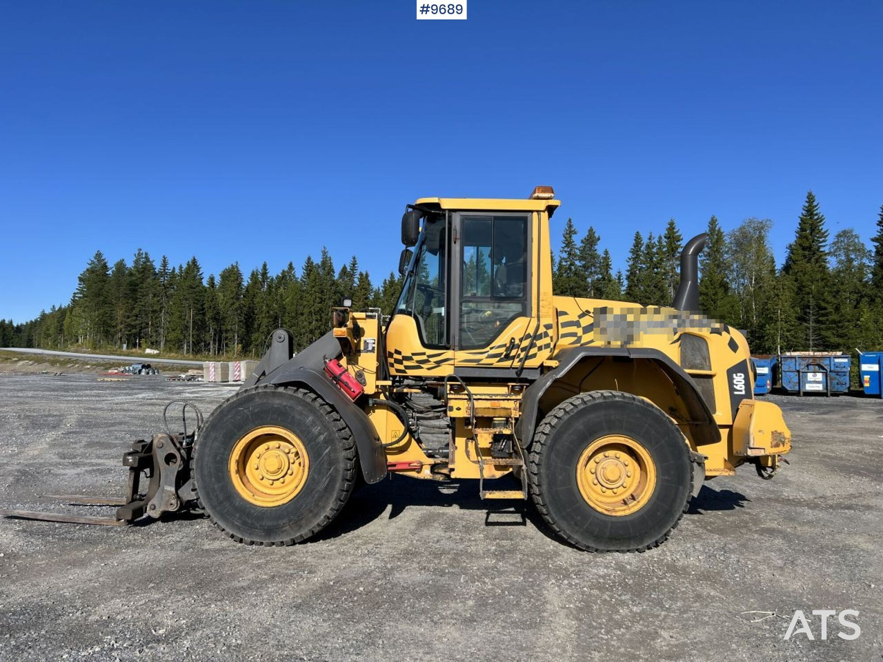 VOLVO L60G Wheel loader with multi-bucket - Cargadora de ruedas: foto 1 VOLVO L60G Wheel loader with multi-bucket - Cargadora de ruedas: foto 1