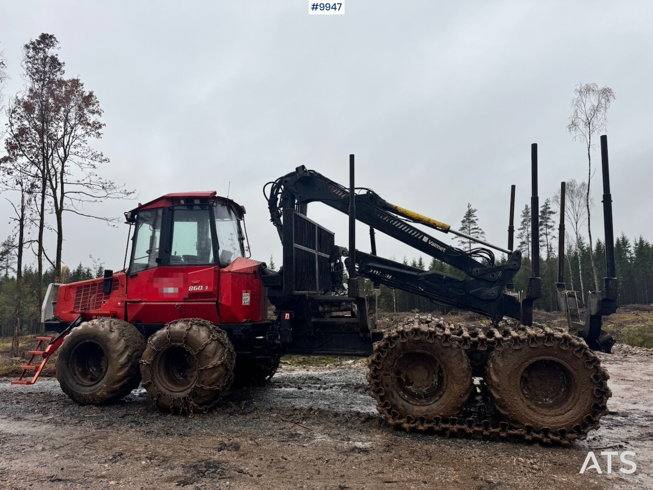 Valmet 860 forwarder (VIDEO) - Autocargador: foto 3 Valmet 860 forwarder (VIDEO) - Autocargador: foto 3