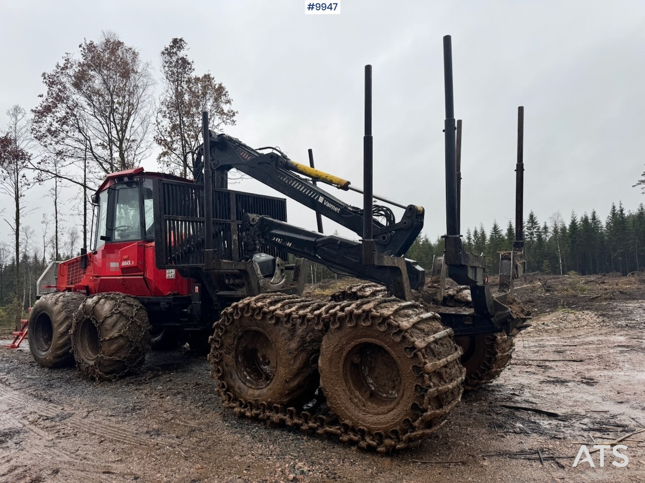 Valmet 860 forwarder (VIDEO) - Autocargador: foto 4 Valmet 860 forwarder (VIDEO) - Autocargador: foto 4