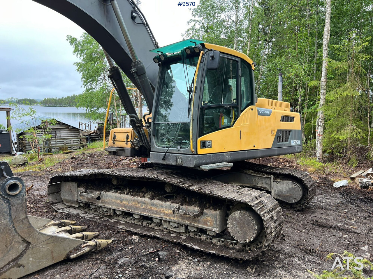 Volvo EC 250 DL grävsystem, rotor och planerskopa - Excavadora de cadenas: foto 5 Volvo EC 250 DL grävsystem, rotor och planerskopa - Excavadora de cadenas: foto 5
