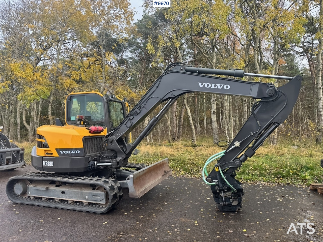 Volvo ECR88D crawler excavator with rotor tilt, 3 buckets, and ripper. 910 hours! - Excavadora de cadenas: foto 1 Volvo ECR88D crawler excavator with rotor tilt, 3 buckets, and ripper. 910 hours! - Excavadora de cadenas: foto 1