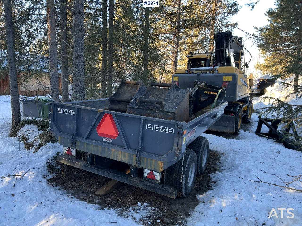 Volvo EW 160 D with Digging System, Tipper and Attachments - Excavadora de ruedas: foto 5 Volvo EW 160 D with Digging System, Tipper and Attachments - Excavadora de ruedas: foto 5