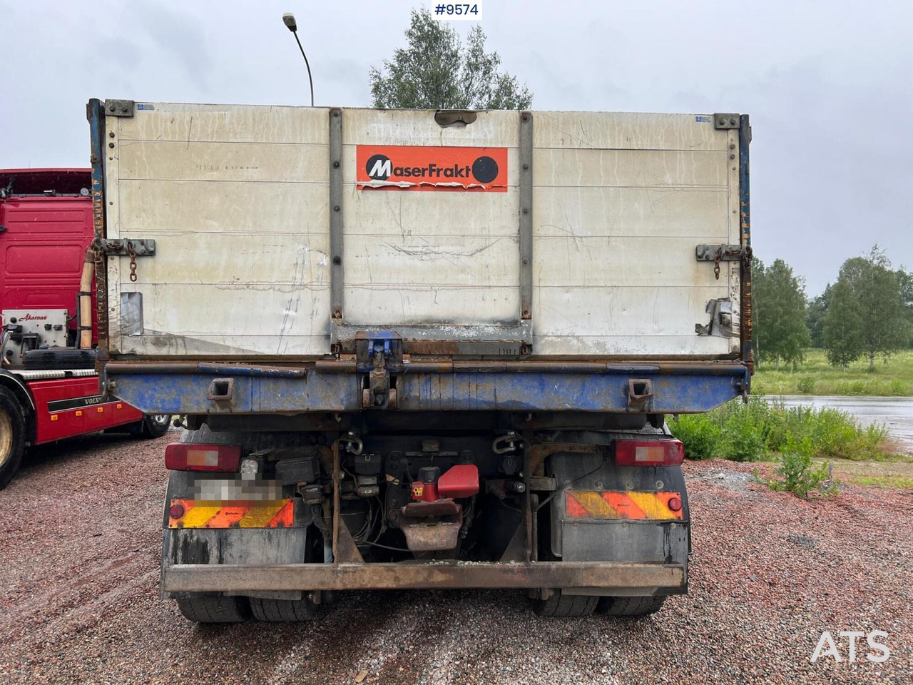 Camión caja abierta Volvo FH 520 6X4 Quick lock with flatbed: foto 12