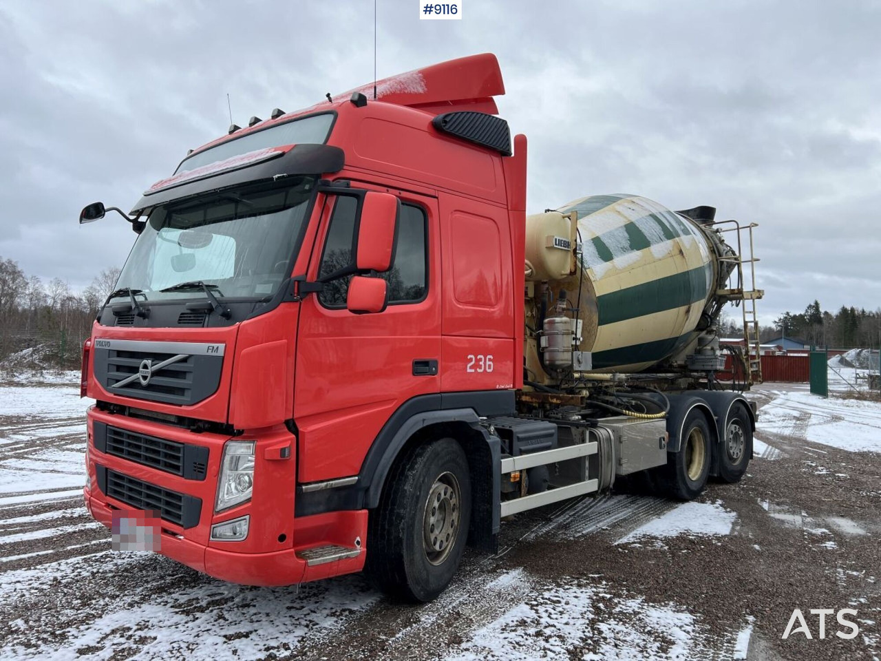 Volvo FM 6X2 Quick lock with concrete rotator (VIDEO) - Camión hormigonera: foto 1 Volvo FM 6X2 Quick lock with concrete rotator (VIDEO) - Camión hormigonera: foto 1