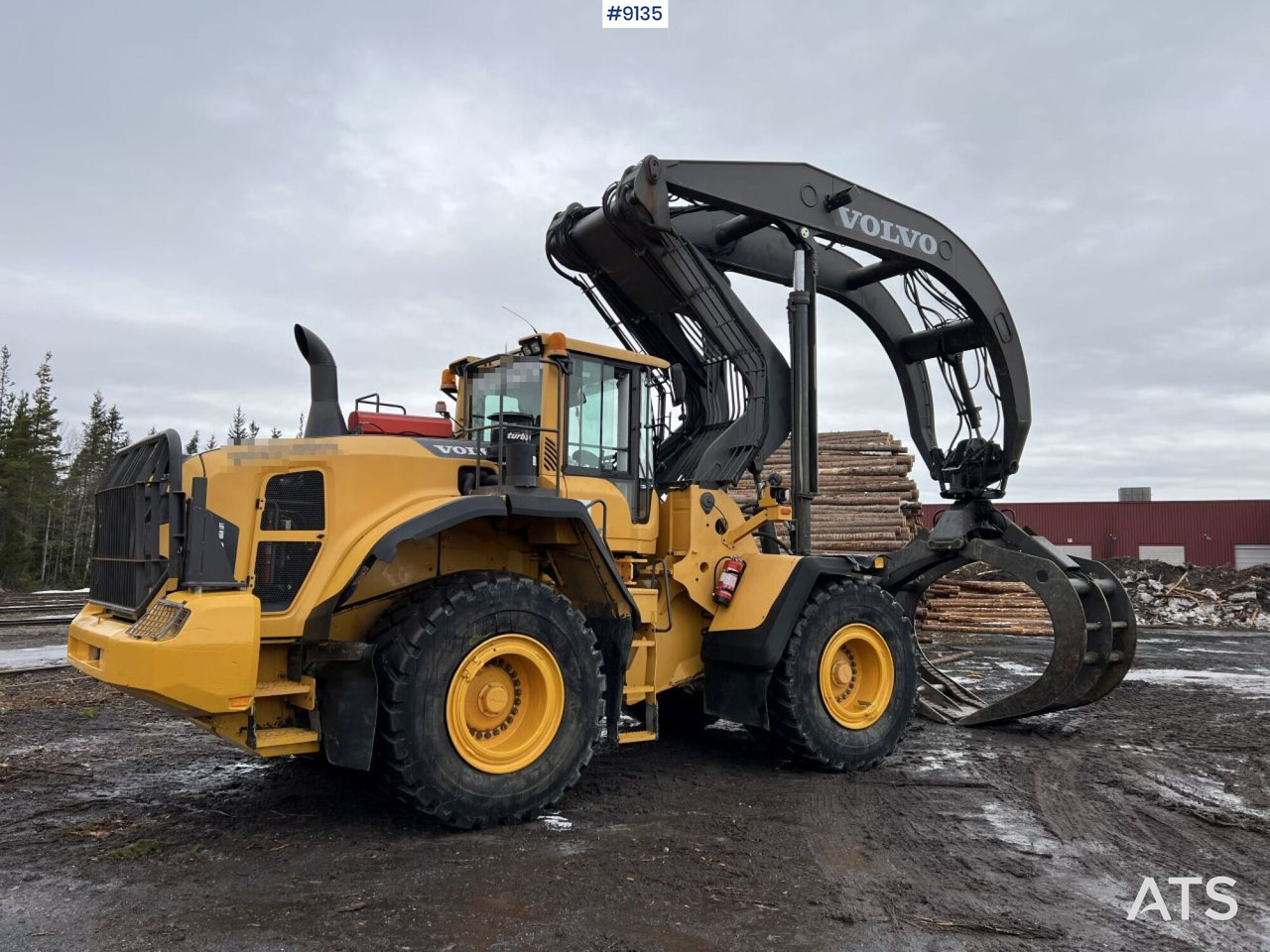 Volvo L 180 G High lifter / Log handler (VIDEO) - Cargadora de ruedas: foto 4 Volvo L 180 G High lifter / Log handler (VIDEO) - Cargadora de ruedas: foto 4