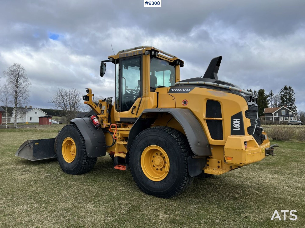 Cargadora de ruedas Volvo L60 H Wheel loader with grading bucket (VIDEO): foto 8