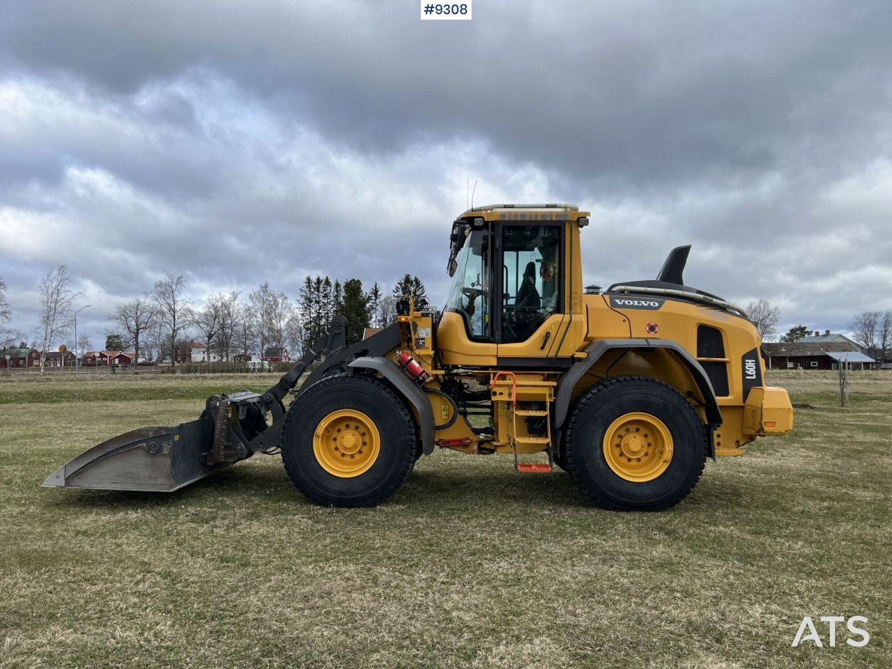 Cargadora de ruedas Volvo L60 H Wheel loader with grading bucket (VIDEO): foto 7