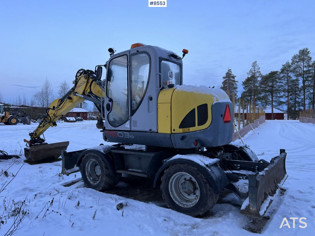 Wacker Neuson 9503 Wheeled excavator, wagon and gears - Excavadora de ruedas: foto 2 Wacker Neuson 9503 Wheeled excavator, wagon and gears - Excavadora de ruedas: foto 2