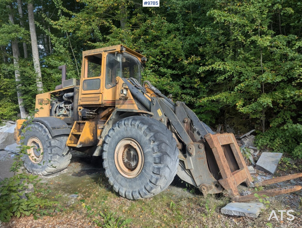 Wheel loader Ljungby L25 Repair object - Cargadora de ruedas: foto 1 Wheel loader Ljungby L25 Repair object - Cargadora de ruedas: foto 1