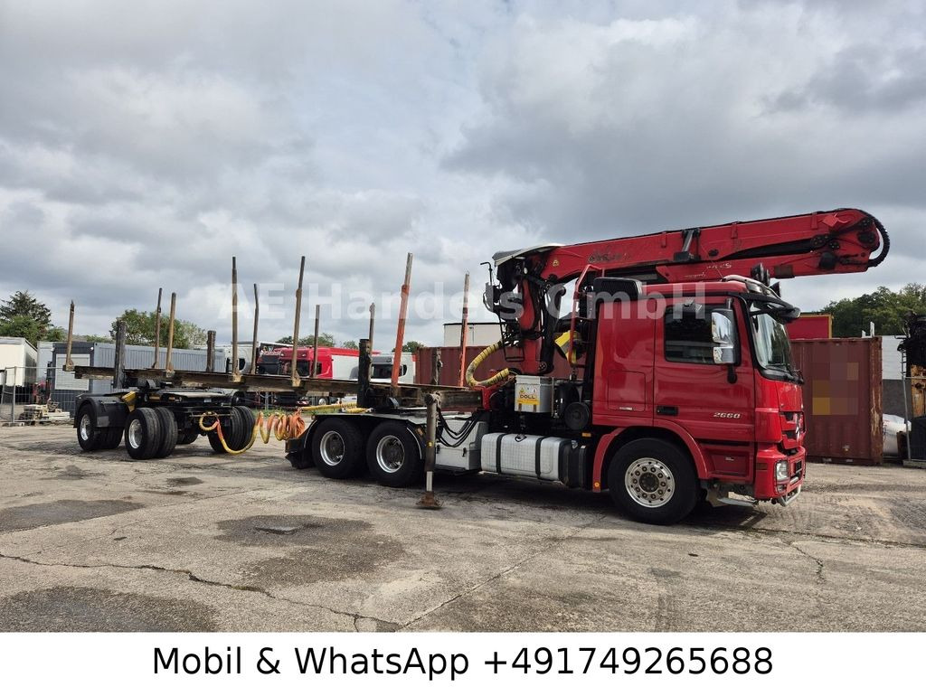 Mercedes-Benz Actros III 2660 L BL 6x4 *Retarder/AP/Palfinger - Cabeza tractora: foto 2 Mercedes-Benz Actros III 2660 L BL 6x4 *Retarder/AP/Palfinger - Cabeza tractora: foto 2