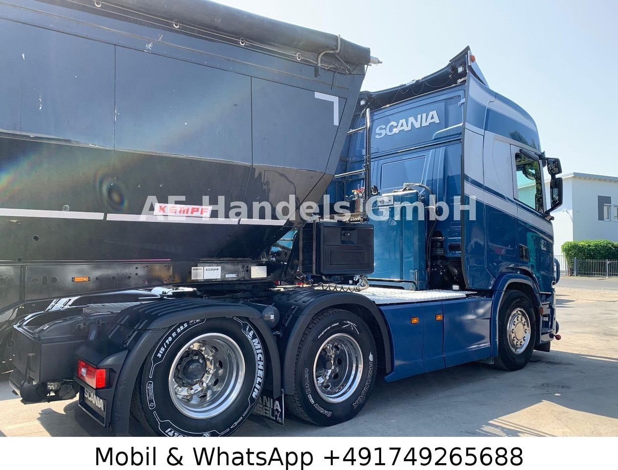 Scania R580 V8 HighLine 6x2*Retarder/Hydr/66To/Lift/ACC - Cabeza tractora: foto 3 Scania R580 V8 HighLine 6x2*Retarder/Hydr/66To/Lift/ACC - Cabeza tractora: foto 3