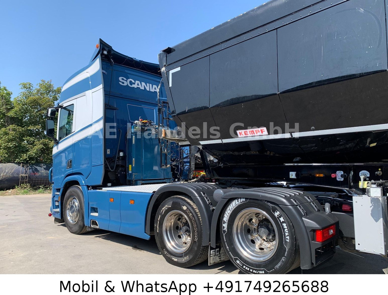 Scania R580 V8 HighLine 6x2*Retarder/Hydr/66To/Lift/ACC - Cabeza tractora: foto 2 Scania R580 V8 HighLine 6x2*Retarder/Hydr/66To/Lift/ACC - Cabeza tractora: foto 2