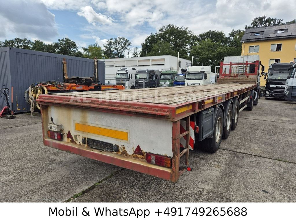 ES-GE 3-SAL-42-NA Plateau*3-Achsen/40To./Verbreiterbar - Semirremolque plataforma/ Caja abierta: foto 1 ES-GE 3-SAL-42-NA Plateau*3-Achsen/40To./Verbreiterbar - Semirremolque plataforma/ Caja abierta: foto 1