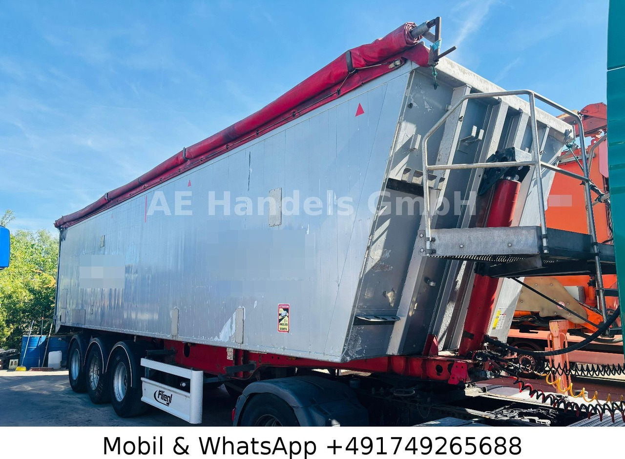 Fliegl DHKA 350 Alu *50m³/1.Lift/Kombi/2xSchieber - Semirremolque volquete: foto 1 Fliegl DHKA 350 Alu *50m³/1.Lift/Kombi/2xSchieber - Semirremolque volquete: foto 1
