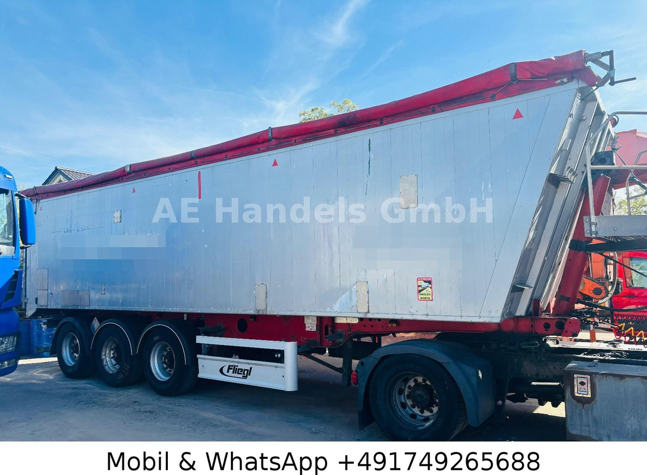 Fliegl DHKA 350 Alu *50m³/1.Lift/Kombi/2xSchieber - Semirremolque volquete: foto 2 Fliegl DHKA 350 Alu *50m³/1.Lift/Kombi/2xSchieber - Semirremolque volquete: foto 2