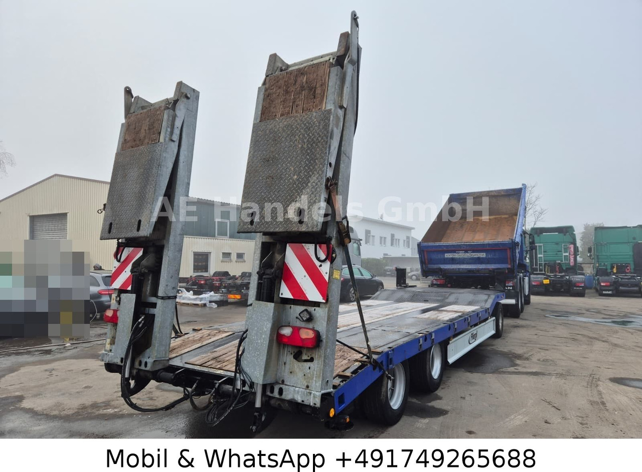 Fliegl DTS 300 Drehschemel Tieflader*Hydraulische Rampe - Remolque góndola rebajadas: foto 3 Fliegl DTS 300 Drehschemel Tieflader*Hydraulische Rampe - Remolque góndola rebajadas: foto 3
