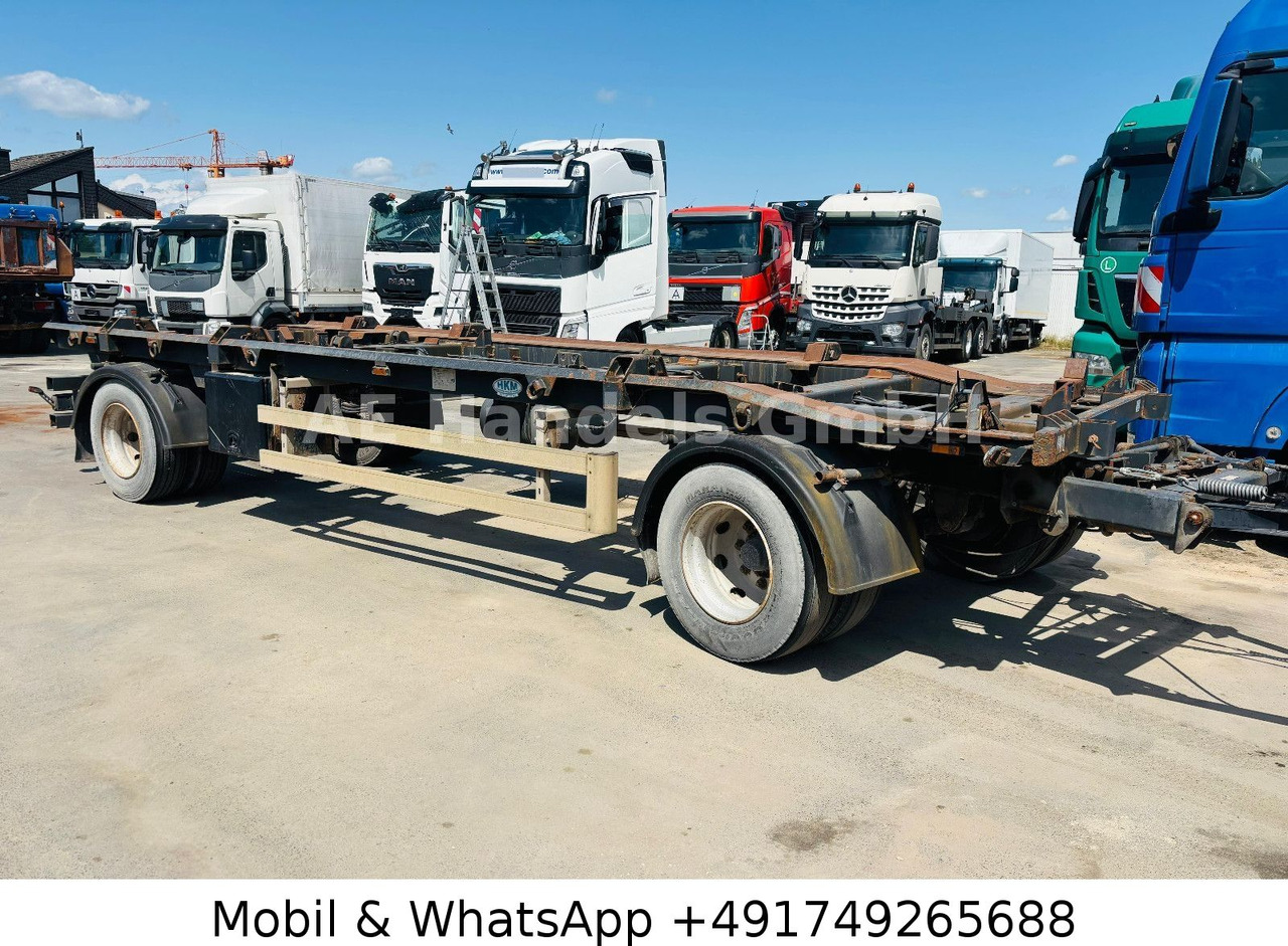 HKM K18 ZB 5,0 Combo Absetz-Abroll Drehschemel - Remolque multilift/ Portacontenedores de cadenas: foto 3 HKM K18 ZB 5,0 Combo Absetz-Abroll Drehschemel - Remolque multilift/ Portacontenedores de cadenas: foto 3