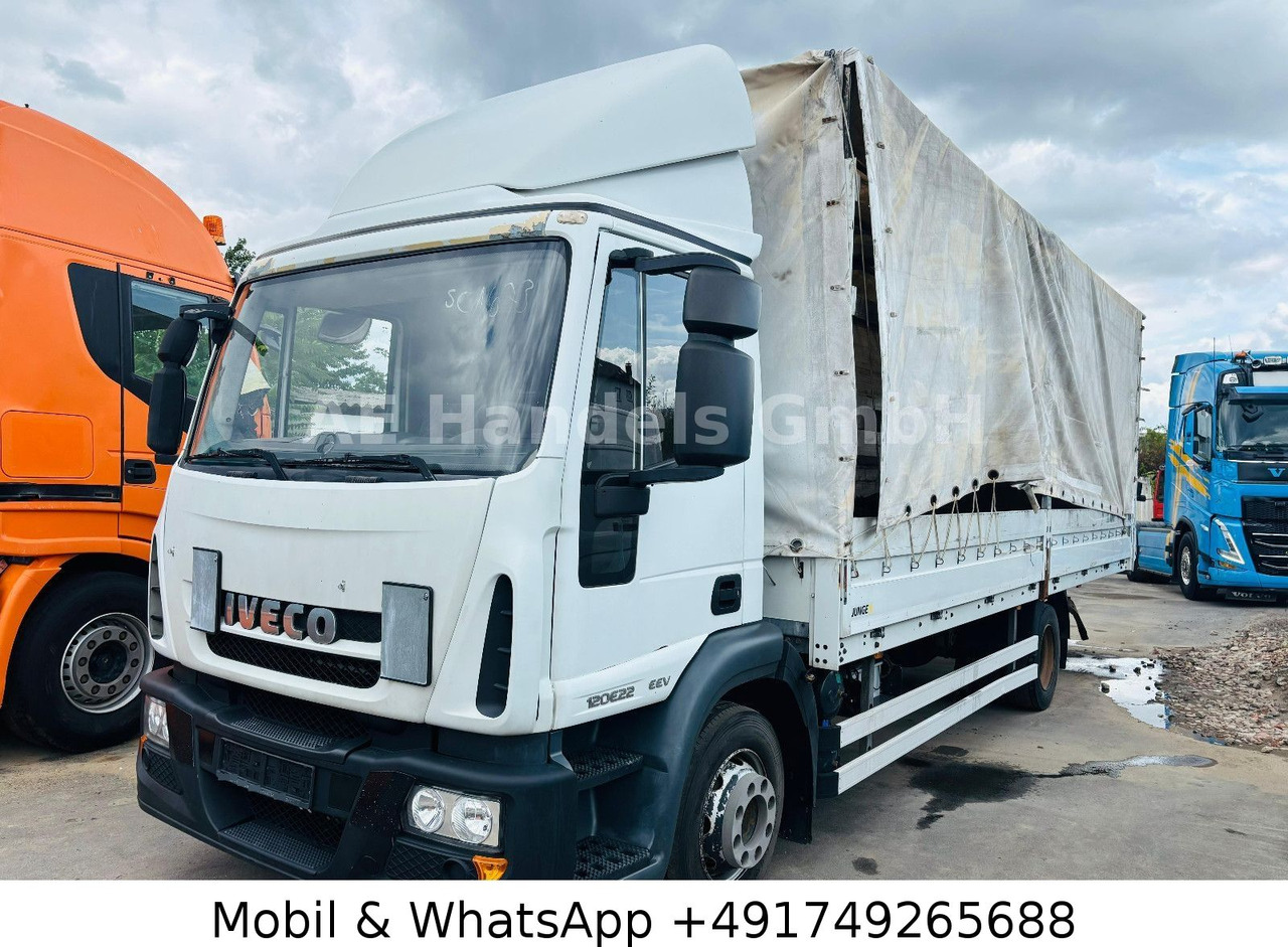 Iveco 120E22 Flachdach BL *Manual / LBW-Dautel - Camión lona: foto 1 Iveco 120E22 Flachdach BL *Manual / LBW-Dautel - Camión lona: foto 1