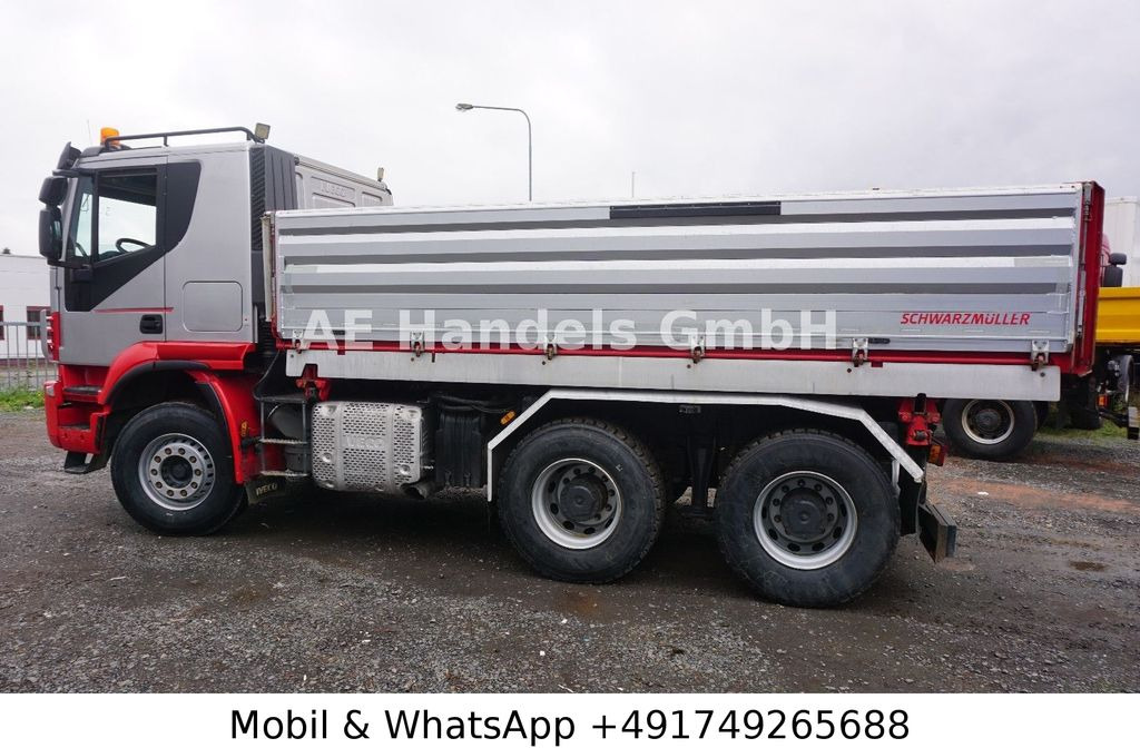 Iveco Trakker 500 BL 6x4 *Retarder/11m³/Wechselkipper - Camión portacontenedore/ Intercambiable: foto 3 Iveco Trakker 500 BL 6x4 *Retarder/11m³/Wechselkipper - Camión portacontenedore/ Intercambiable: foto 3