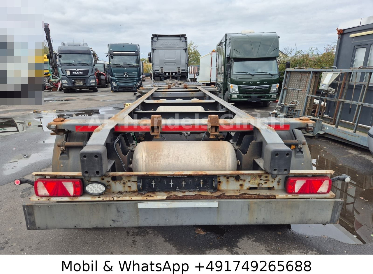 Kögel AW 18 BDF Drehschemel *Scheibenbremsen/Vollluft - Remolque portacontenedore/ Intercambiable: foto 3 Kögel AW 18 BDF Drehschemel *Scheibenbremsen/Vollluft - Remolque portacontenedore/ Intercambiable: foto 3