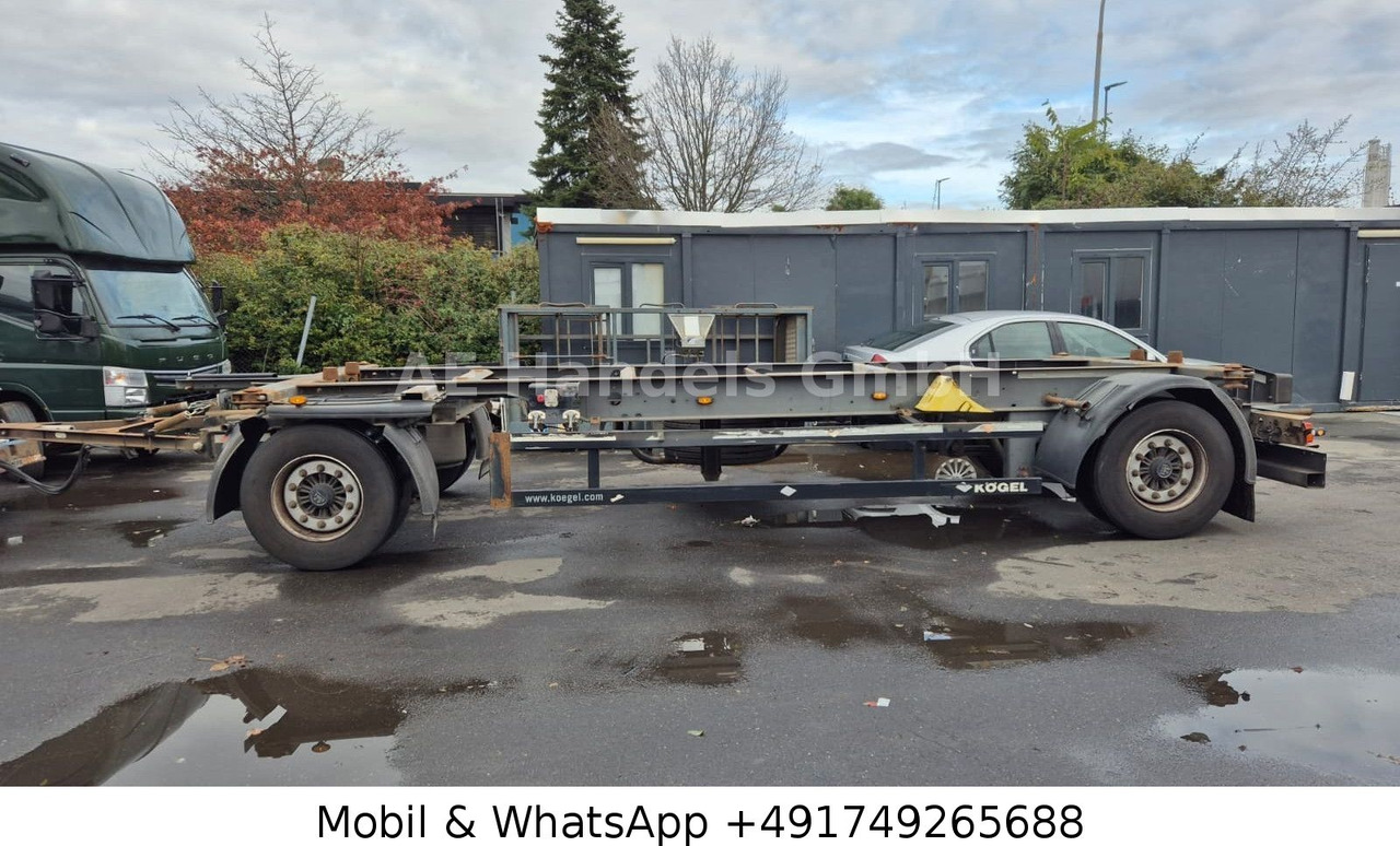 Kögel AW 18 BDF Drehschemel *Scheibenbremsen/Vollluft - Remolque portacontenedore/ Intercambiable: foto 5 Kögel AW 18 BDF Drehschemel *Scheibenbremsen/Vollluft - Remolque portacontenedore/ Intercambiable: foto 5