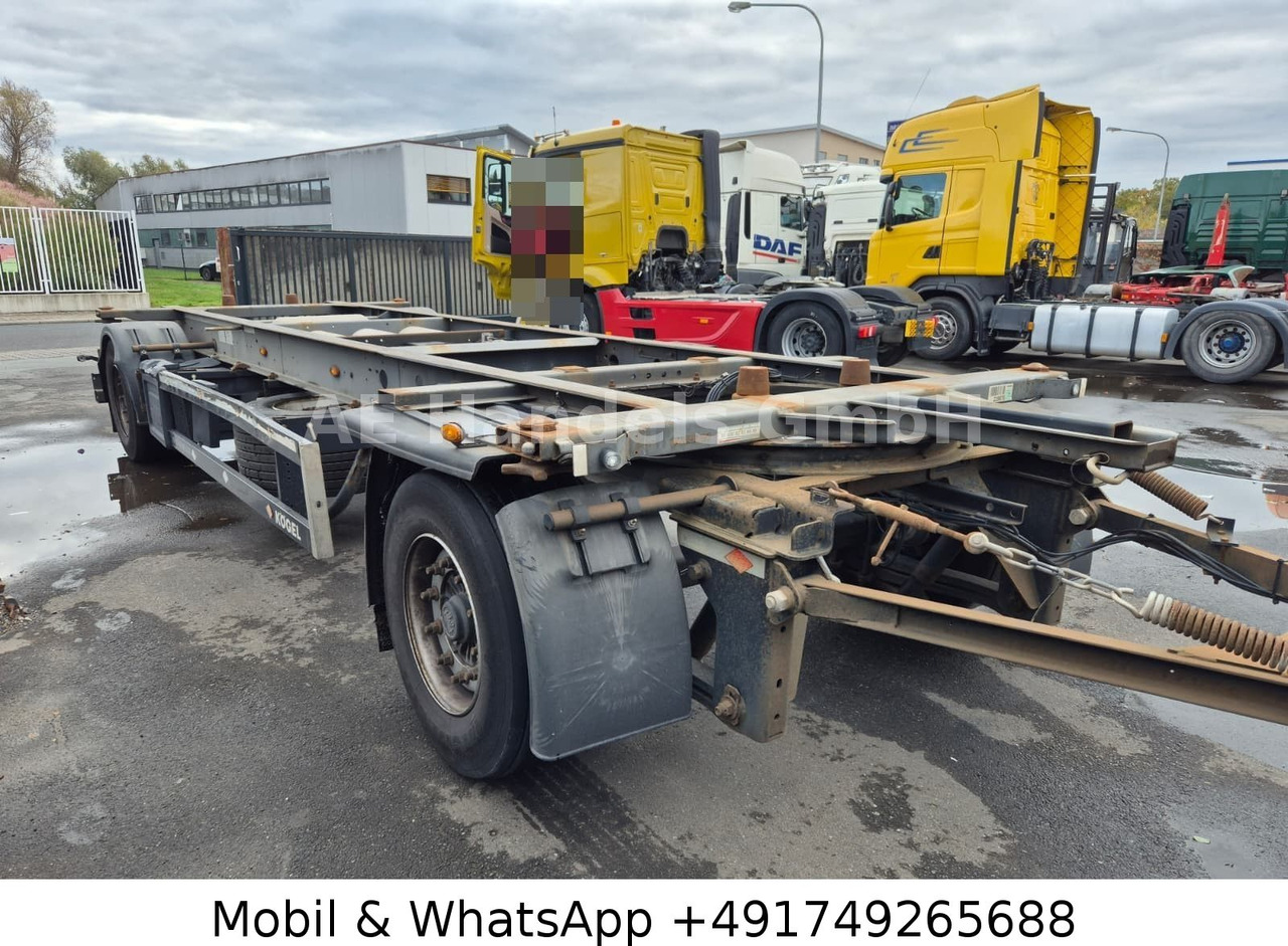 Kögel AW 18 BDF Drehschemel *Scheibenbremsen/Vollluft - Remolque portacontenedore/ Intercambiable: foto 1 Kögel AW 18 BDF Drehschemel *Scheibenbremsen/Vollluft - Remolque portacontenedore/ Intercambiable: foto 1