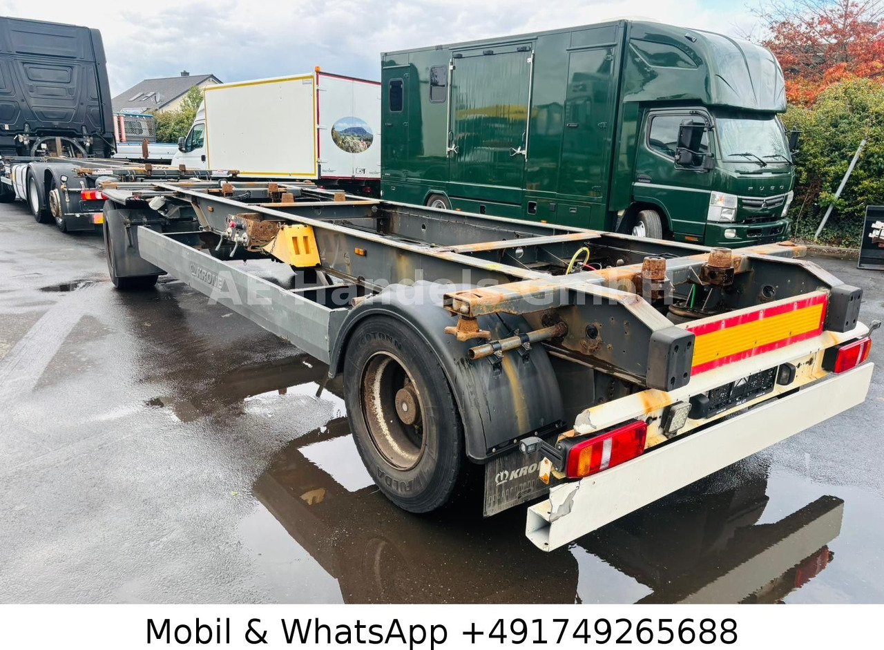 Krone AZ BDF Drehschemel *Scheibenbremsen/VollLuft - Remolque portacontenedore/ Intercambiable: foto 5 Krone AZ BDF Drehschemel *Scheibenbremsen/VollLuft - Remolque portacontenedore/ Intercambiable: foto 5