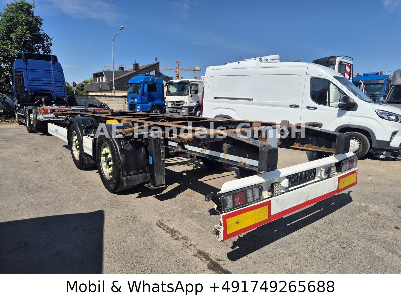Krone ZZ Tandem BDF *Wabco / BPW / TÜV-01.2026 - Remolque chasis: foto 5 Krone ZZ Tandem BDF *Wabco / BPW / TÜV-01.2026 - Remolque chasis: foto 5