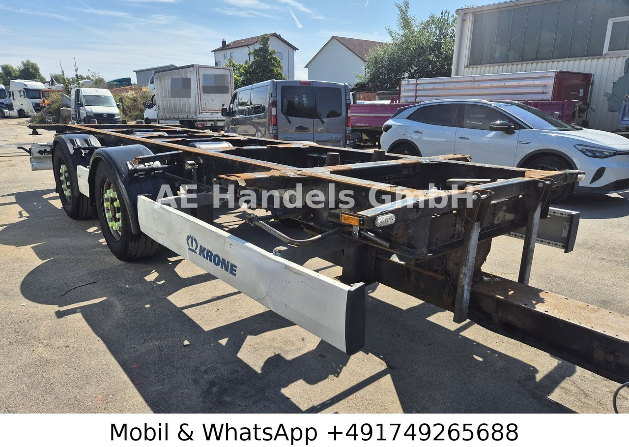 Krone ZZ Tandem BDF *Wabco / BPW / TÜV-01.2026 - Remolque chasis: foto 1 Krone ZZ Tandem BDF *Wabco / BPW / TÜV-01.2026 - Remolque chasis: foto 1